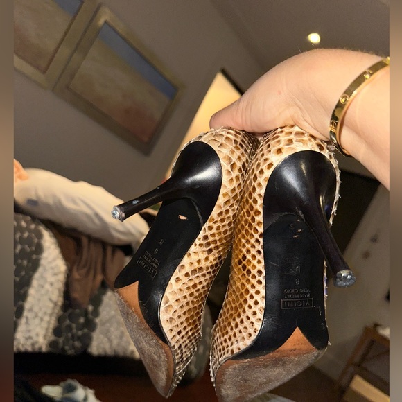 VINTAGE Giuseppe Zanotti Snakeskin pumps - Picture 8 of 8